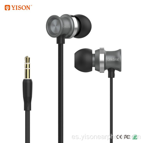 Auriculares internos Yison Metal Wired Super Bass